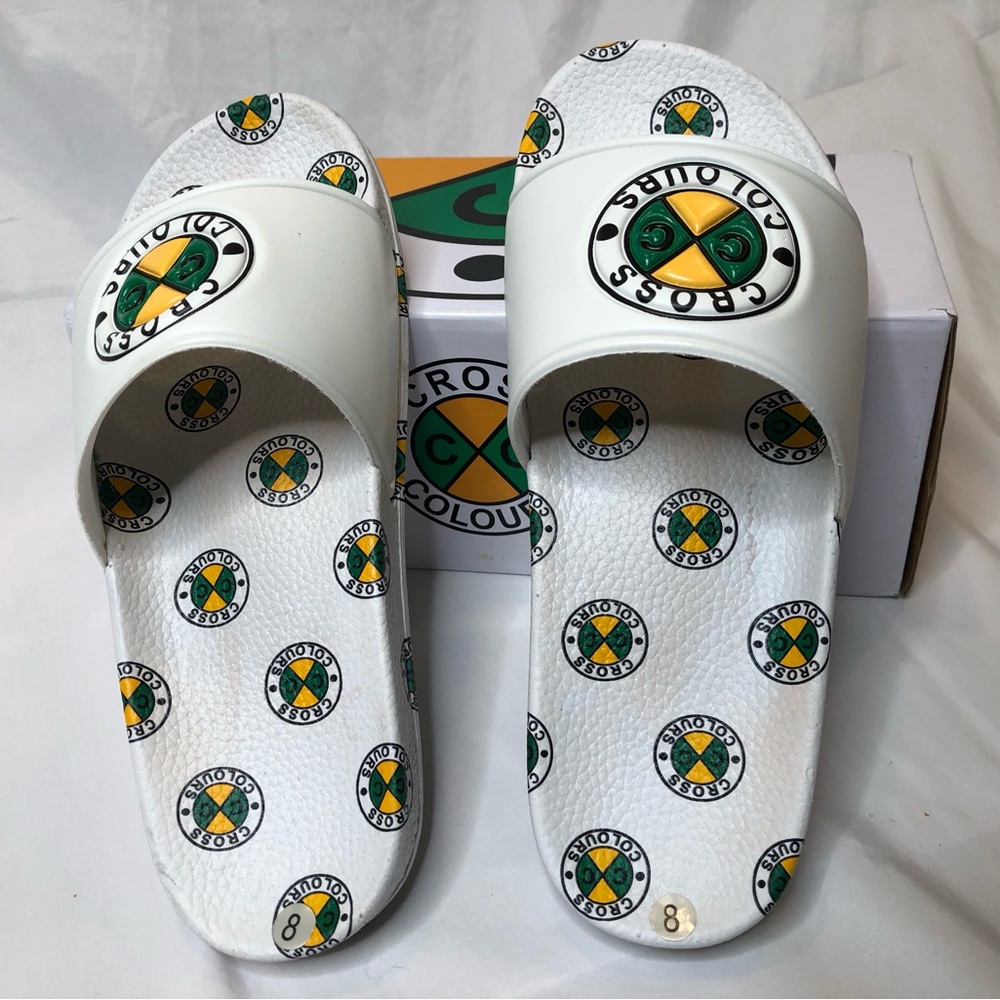 Cross Colours Women’s Slides— Size 8W - Picture 5 of 6